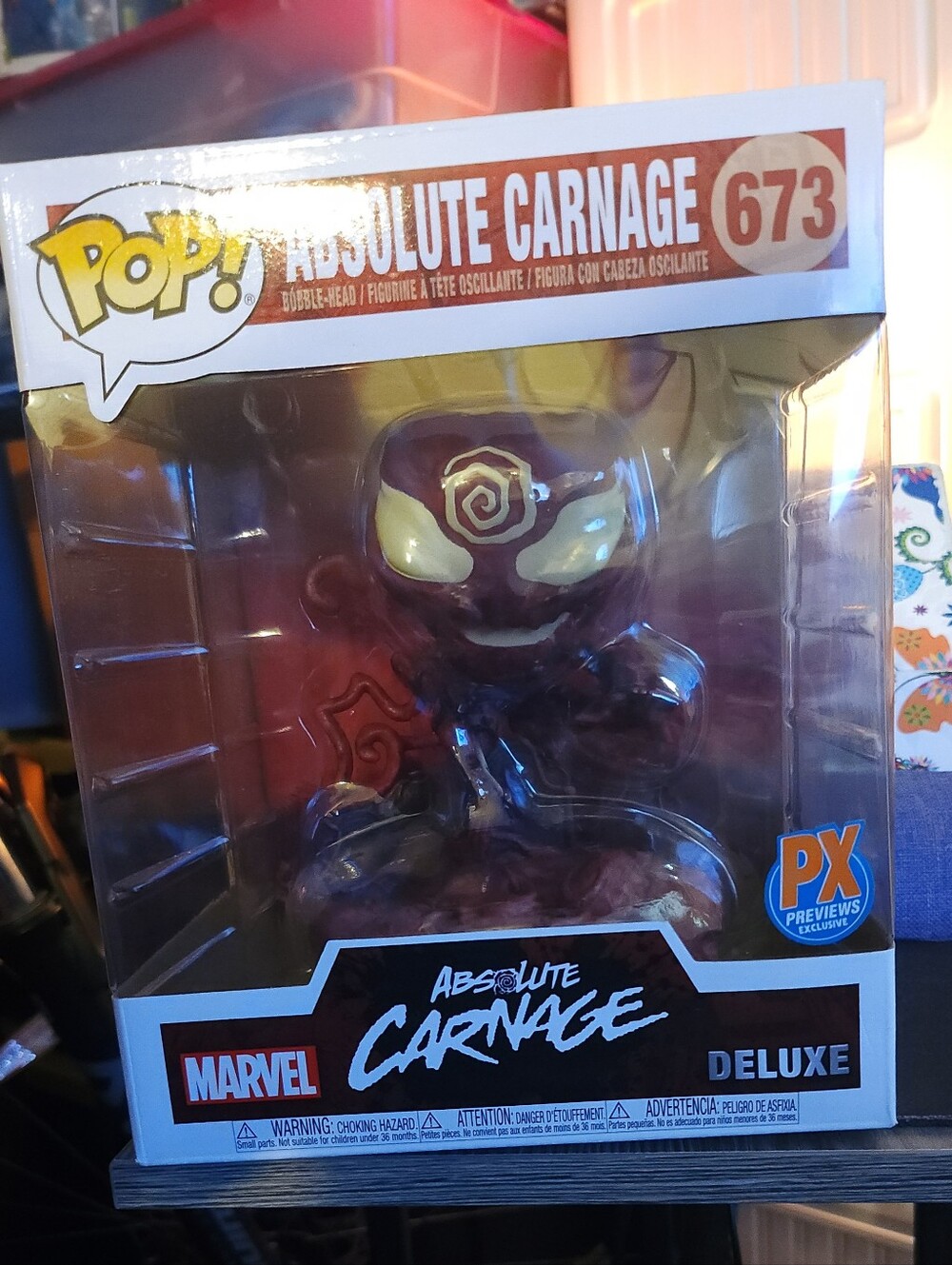 Funko Pop! Absolute Carnage Deluxe - Red & Yellow